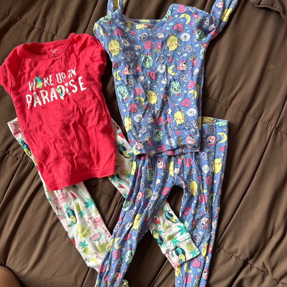 Colorful Kids Pajama Set